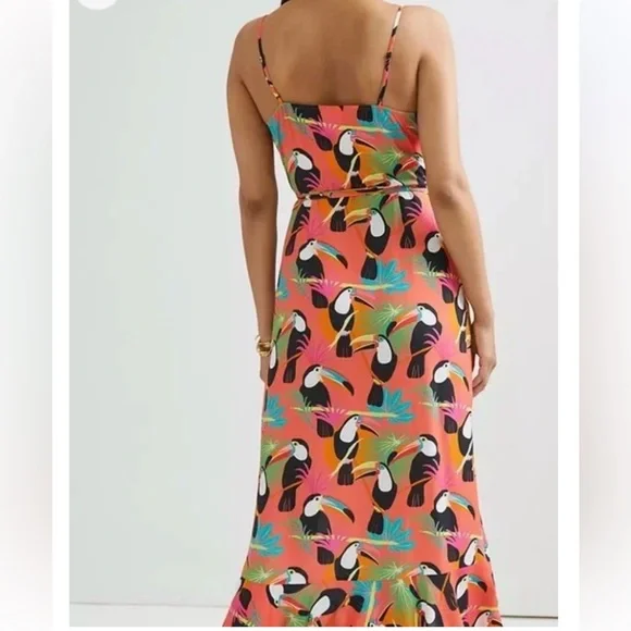 Farm Rio wrap dress | M - Picture 3 of 8